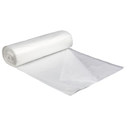Bolsa para Contenedor Degradable Biomejorada MultiPlast®, Alta Densidad, 40x48, Natural, 16 Micrones, 40-45 Galones